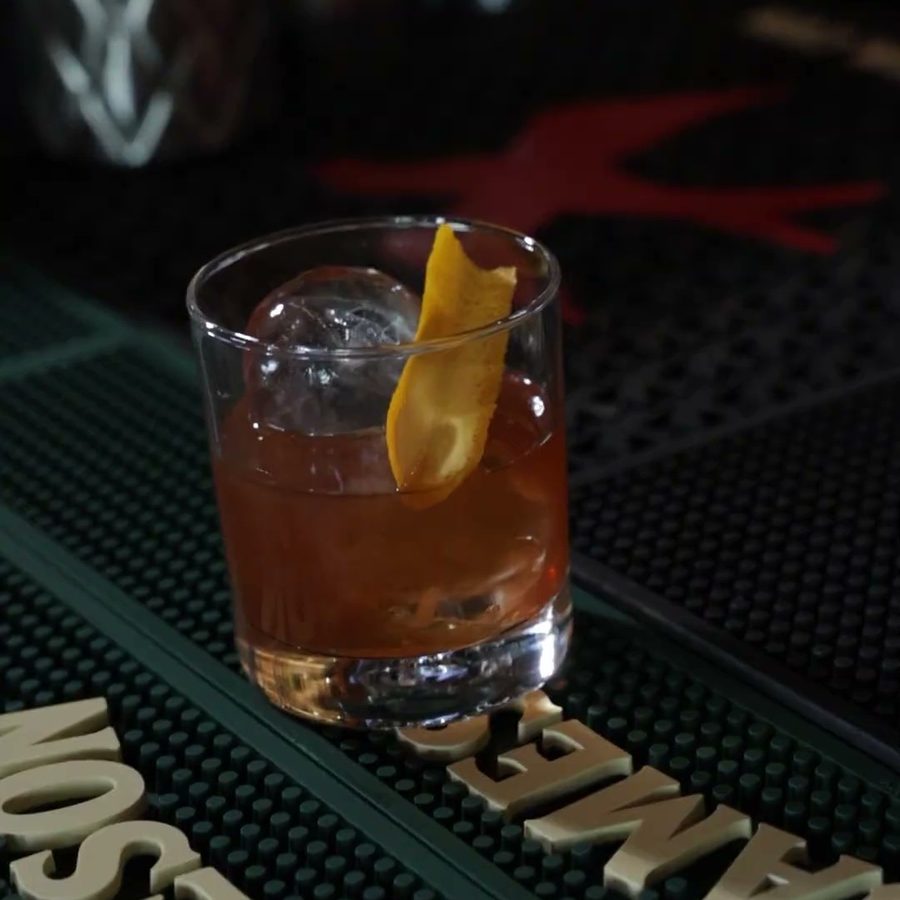 Barrel Aged Old Fashioned at Betelgeuse Betelgeuse Washington