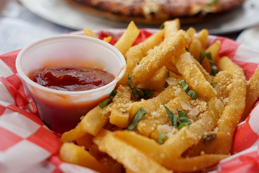 Garlic Parm Fries at Betelgeuse Betelgeuse Washington