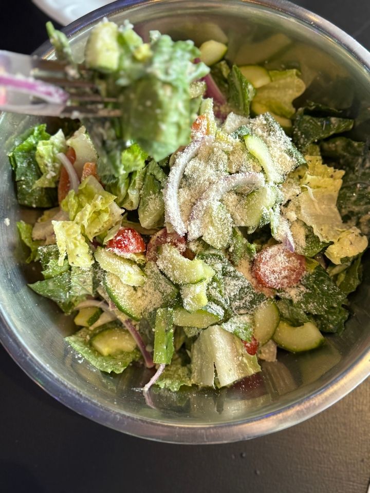 House Salad at Betelgeuse Betelgeuse Montrose