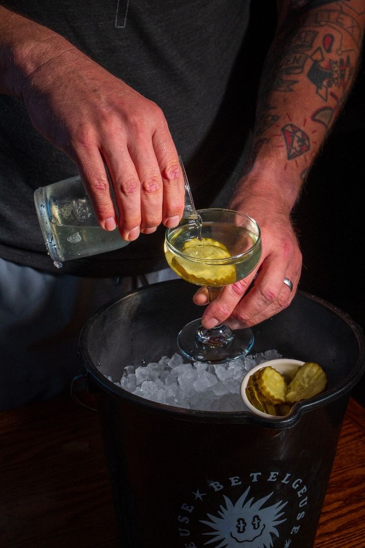 Pickletini at Betelgeuse Betelgeuse Montrose